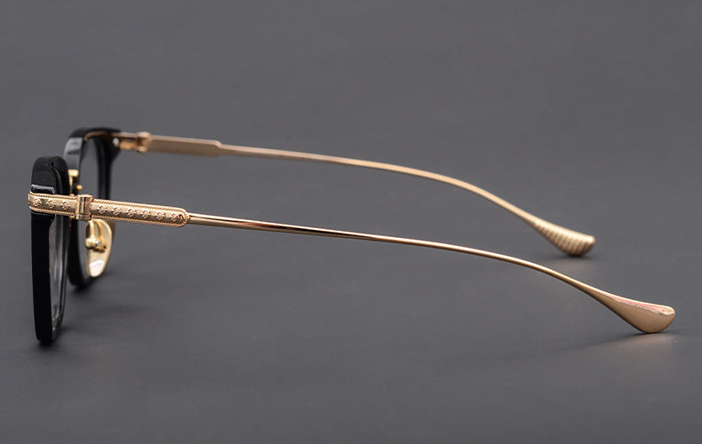Chrome Hearts Premium Distinctive Full-Rim Eyeglasses