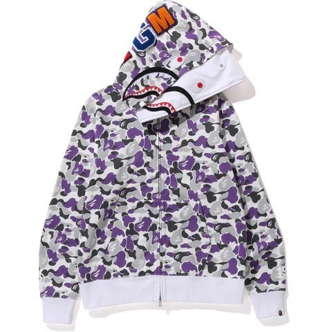 BAPE Shark camouflage jacket cardigan hooded
