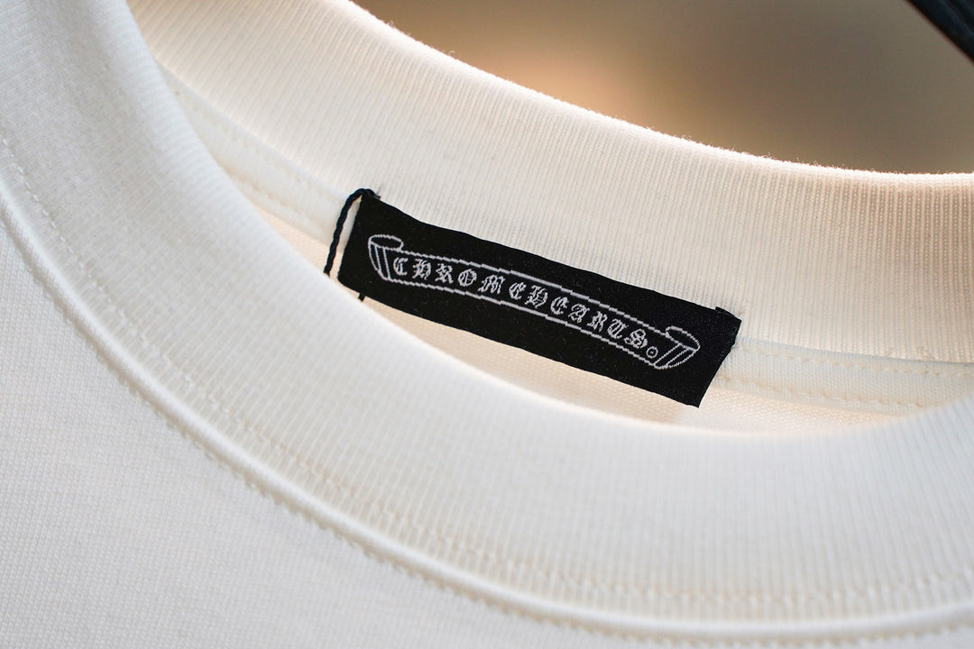 Chrome Hearts Colorful Tree Planting Garden Embroidery T-Shirt