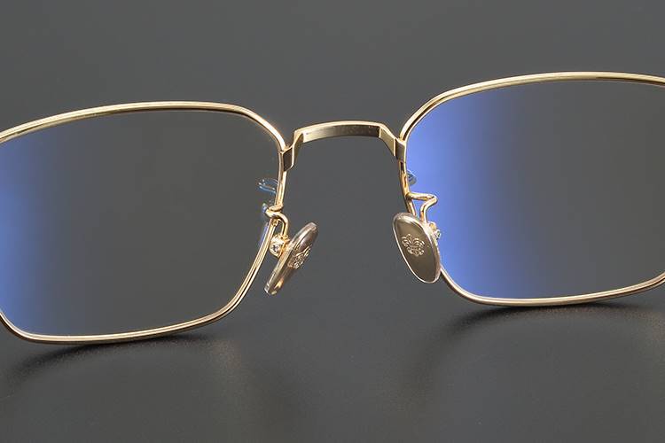 Chrome Hearts-Inspired Retro Dagger Business Eyewear Pure Titanium Frames