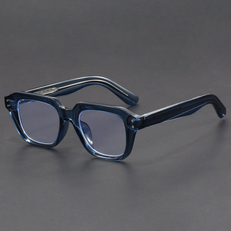 Thick Rectangular Eyeglass Frames for Wider Faces
