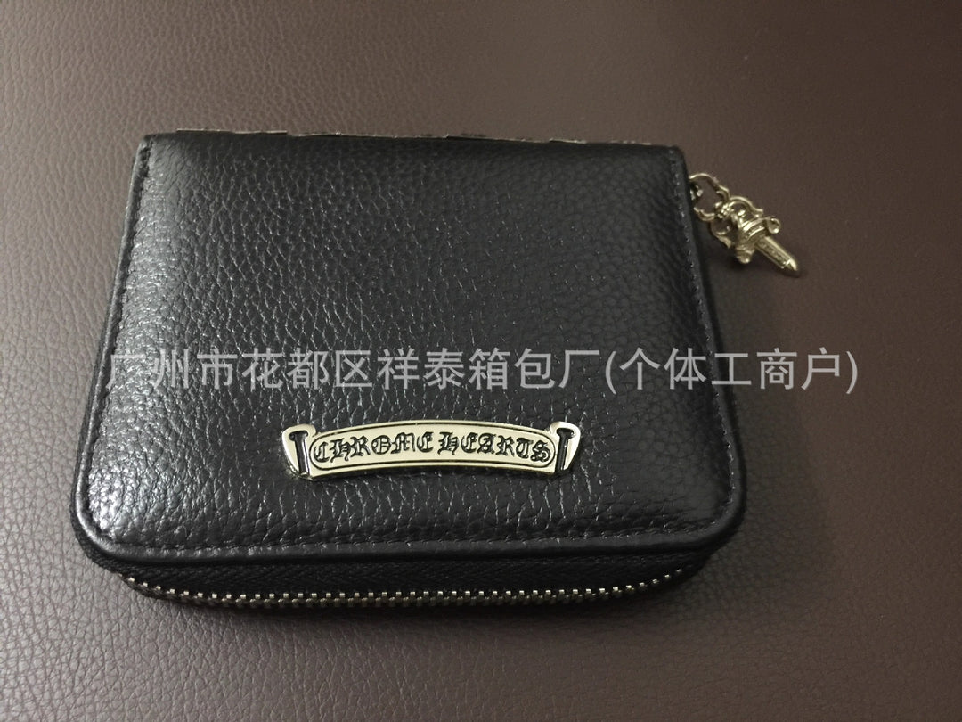 Chrome Hearts short multi-functional wallet