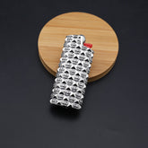 chrome hearts diamond-shaped full cross flower lighter