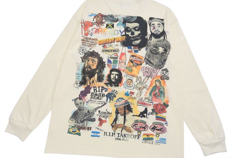Vintage West Coast Pullover Long-Sleeve Top