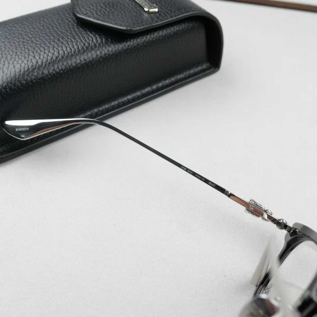 Chrome Hearts SNAT acetate and metal glasses