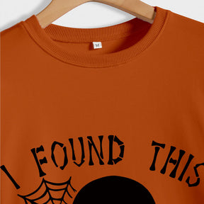 I FOUND THIS HUMERUS round neck loose sweatshirt