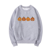 Halloween evil pumpkin head sweatshirt