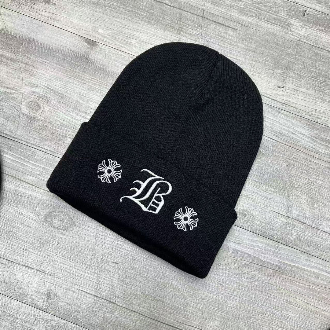 Chrome Hearts embroidered knitted hat