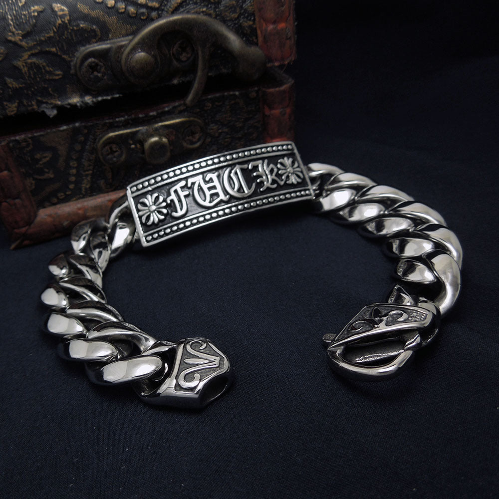 chrome hearts domineering bracelet hip-hop personality men's cross bracelet