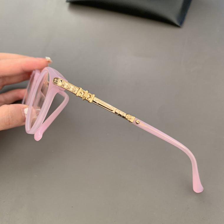 Chrome Hearts retro large frame versatile glasses
