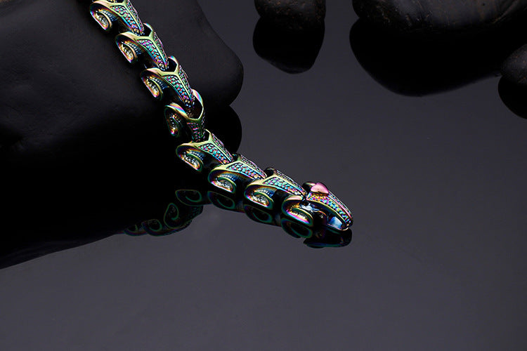Dragon Bone Stainless Steel Bracelet