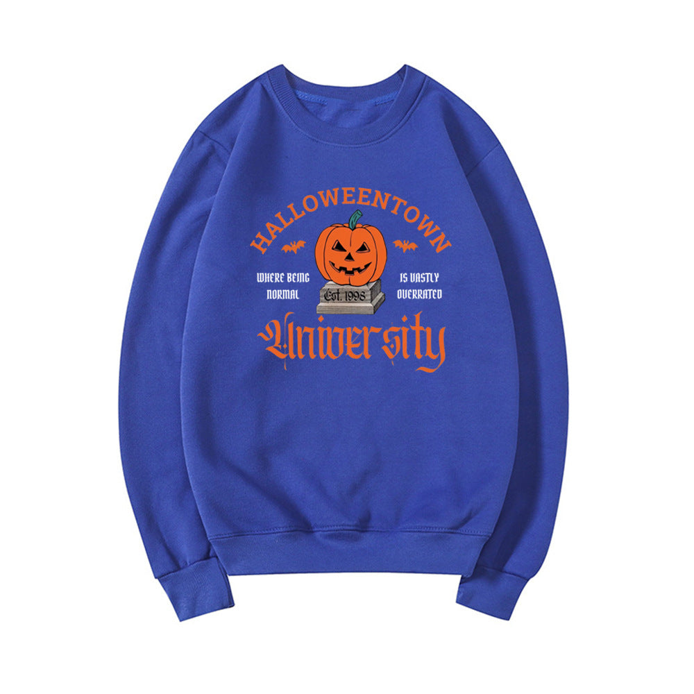 Halloween evil pumpkin head sweatshirt