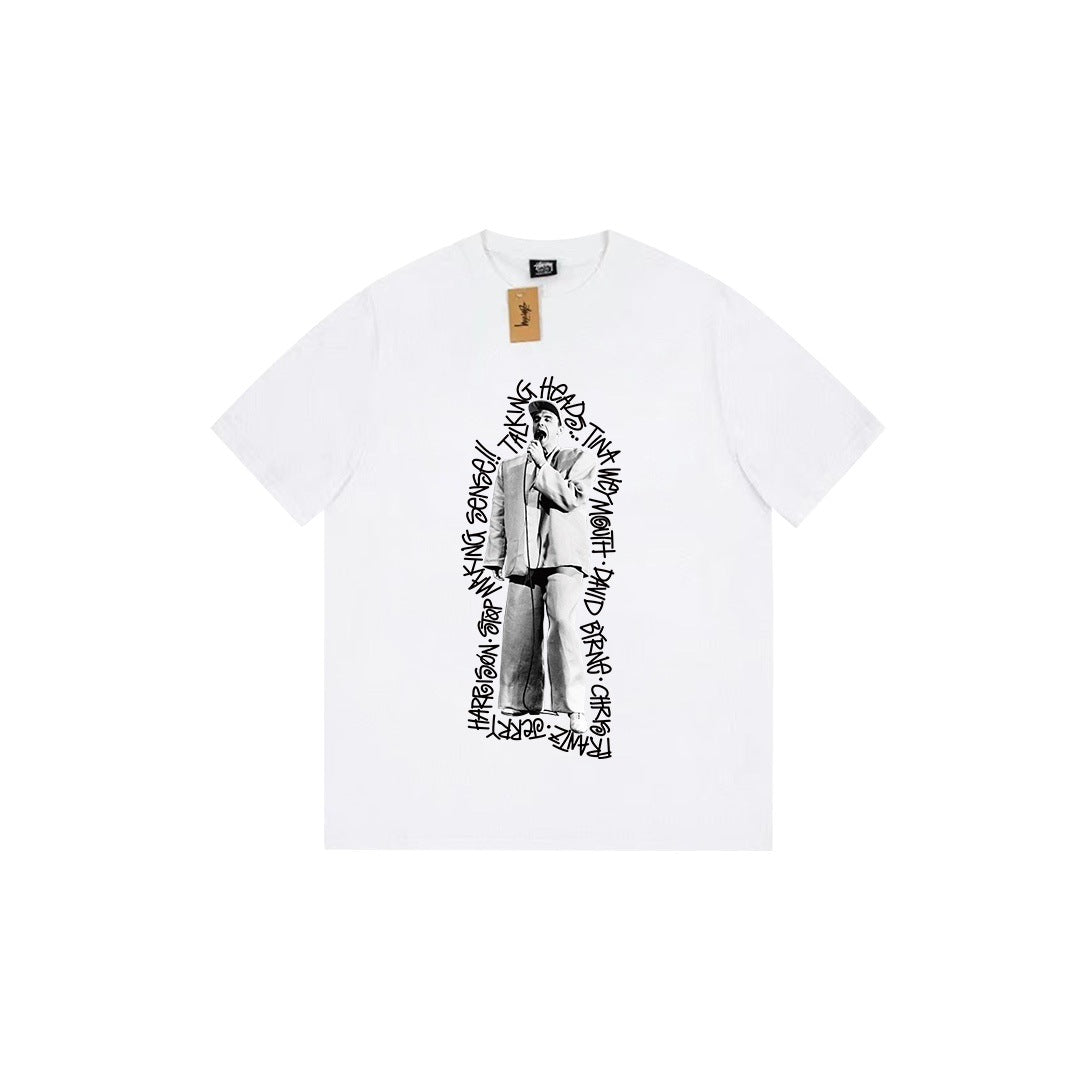 Stussy Classic Basic Loose Fit Short-Sleeve T-Sleeve