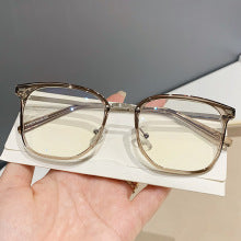 Black square frame TR90 eyeglasses frame