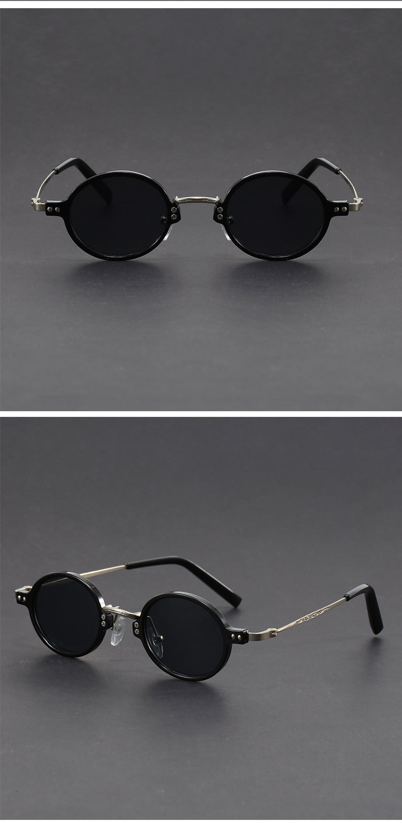 Japanese-style craftsmanship small round sunglasses