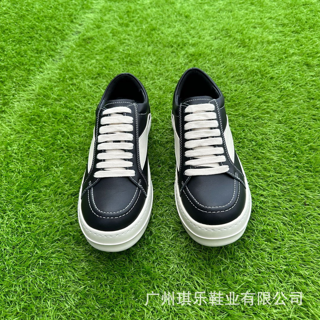 Little Triangle Genuine Leather Casual Skate Shoes
