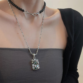 chrome hearts iris necklace