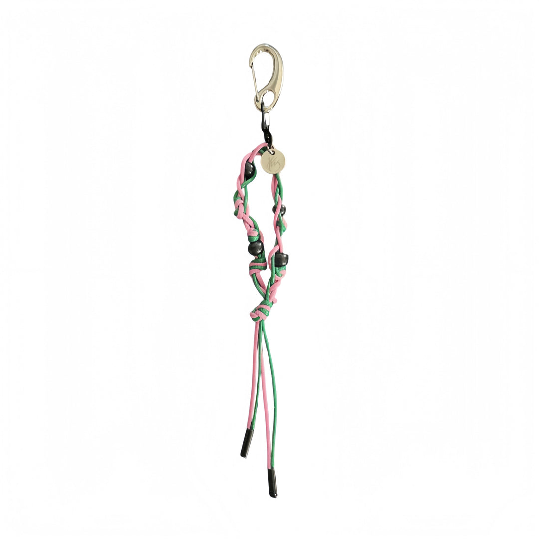 Handmade Colorful Braided Rope Bag Charms