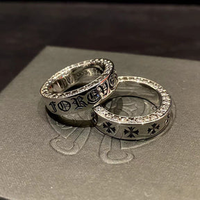 chrome hearts 925 silver Forever ring