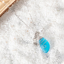 sea glass necklace