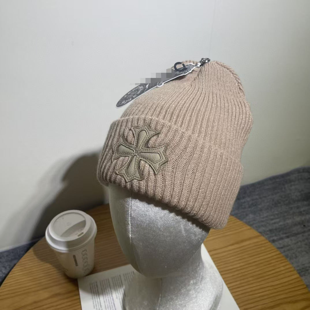 Chrome Hearts embroidered knitted hat