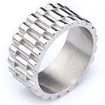 Nordic Stainless Steel Skull Ring Gothic Dark Aesthetic