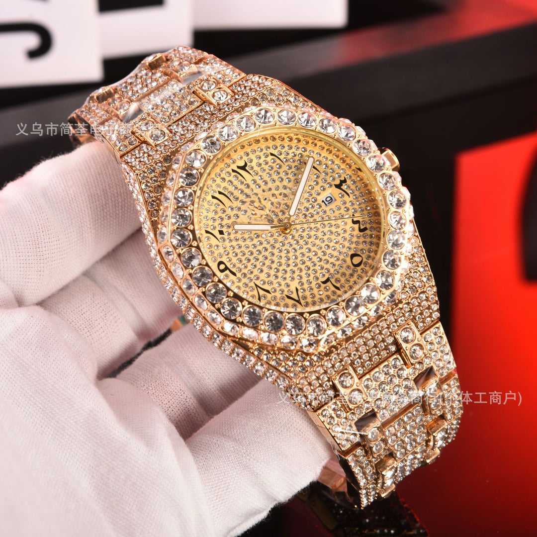 AP Full-Diamond Quartz Watch