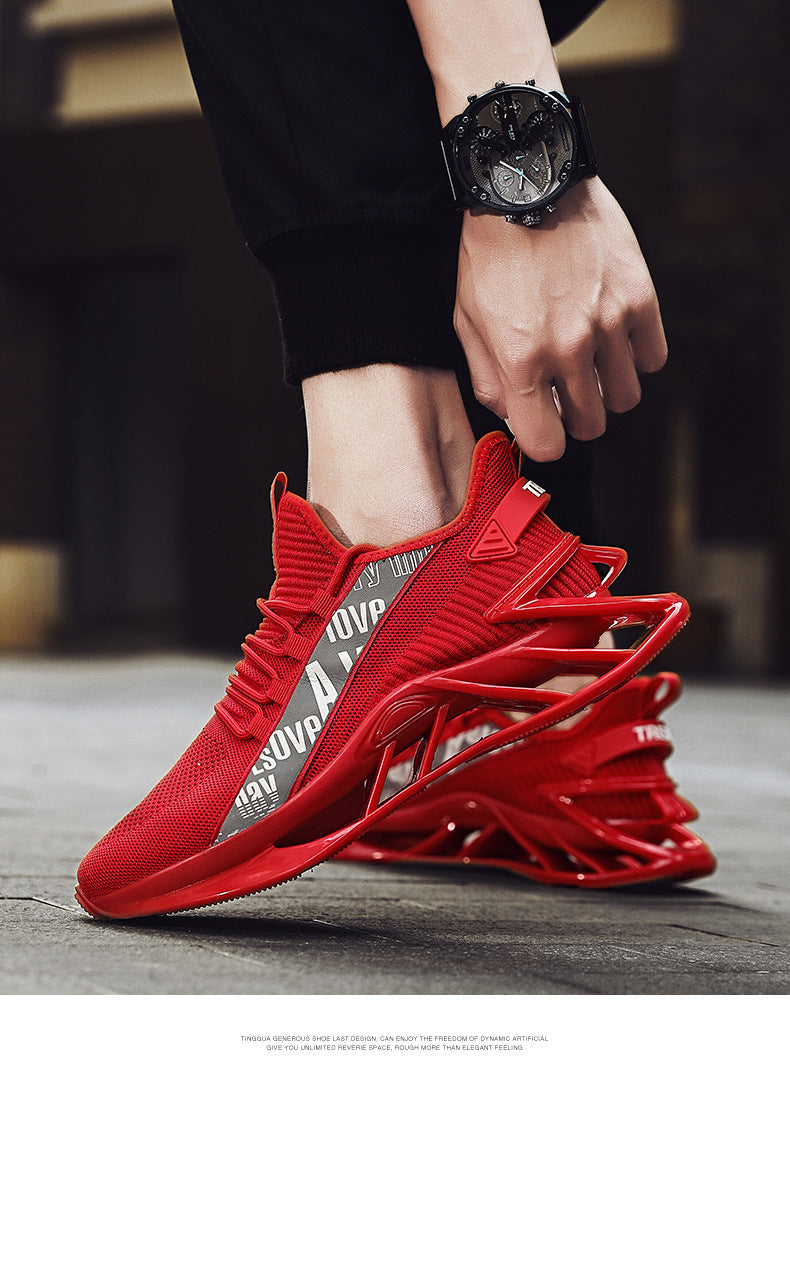 casual solid color Shoes Blade running Shoes