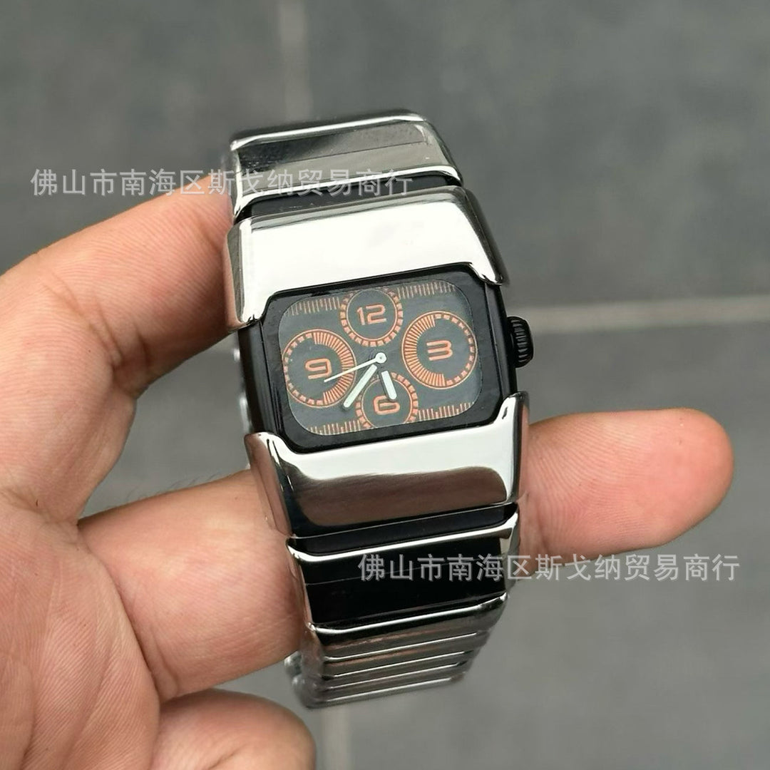 Y2K Futuristic Retro LED Digital Watch