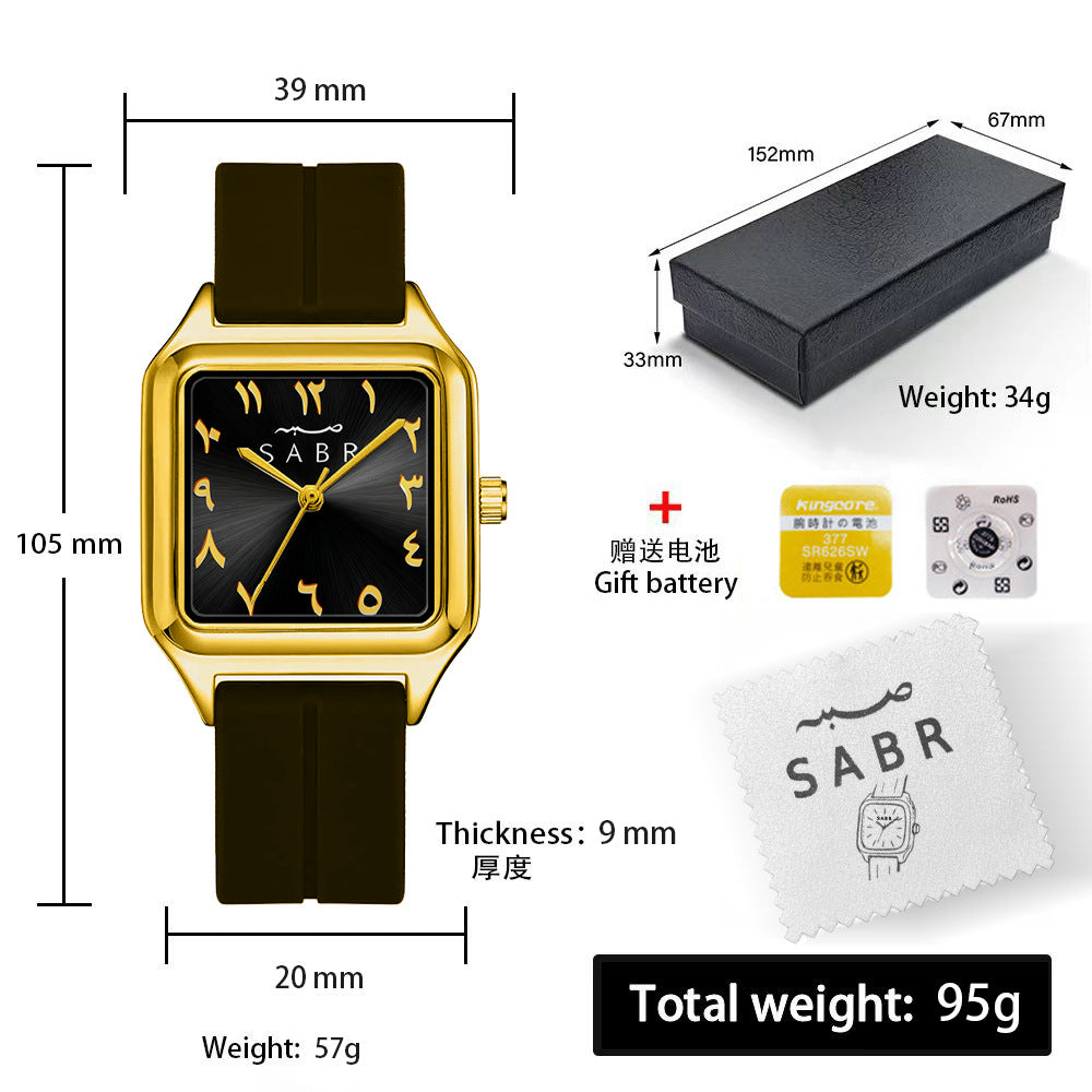 Stylish Waterproof Wristwatch with Calendar