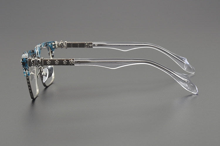 Chrome Hearts Style Hand-Carved Eyewear