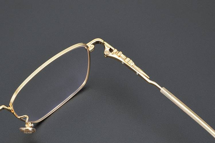 Chrome Hearts-Inspired Retro Dagger Business Eyewear Pure Titanium Frames