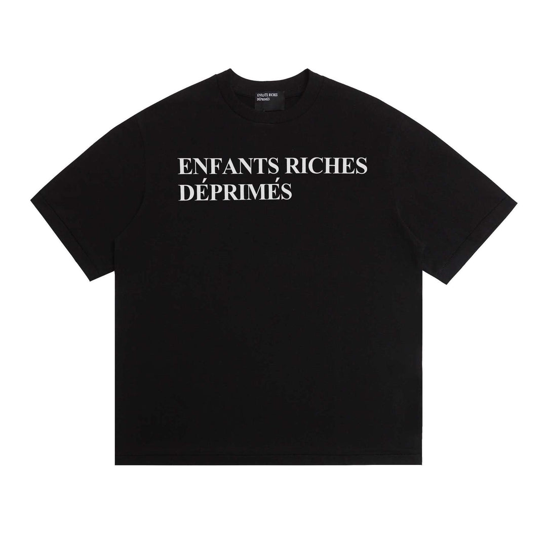 ERD Melancholy Rich Second Generation Print Short-Sleeve T-Shirt
