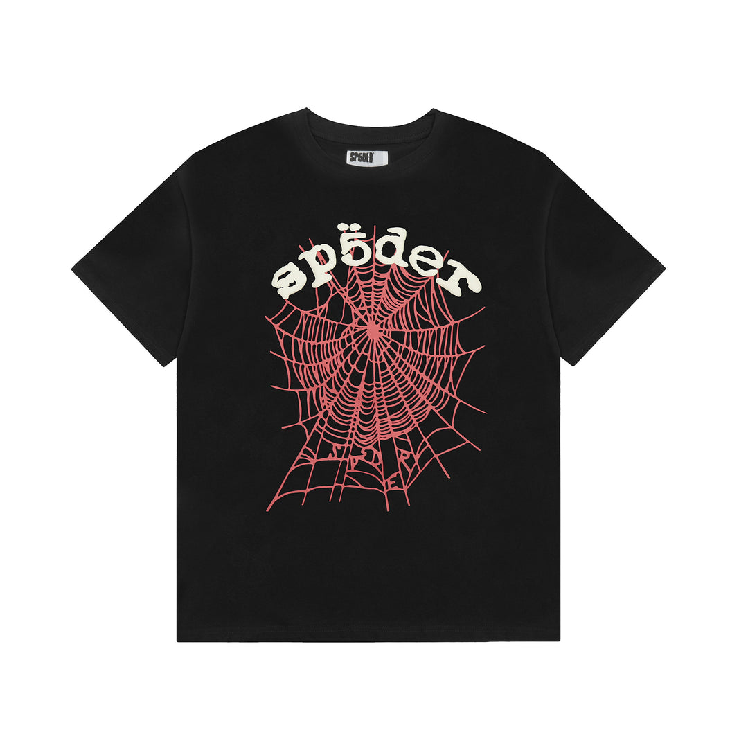 Sp5der Foam Letter 555 Short-Sleeve T-Shirt
