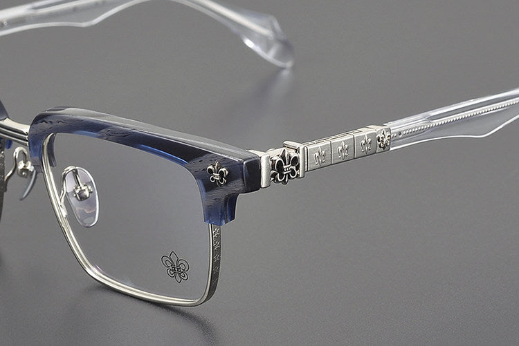 Chrome Hearts Style Hand-Carved Eyewear