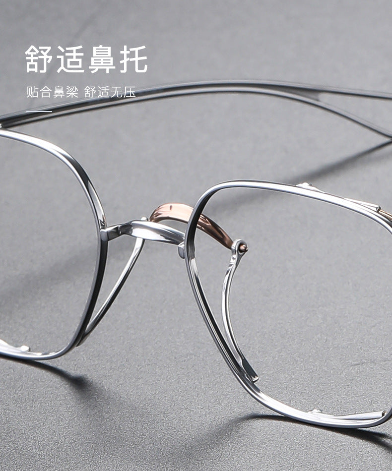 Trendy Design Handcrafted Titanium Eyeglass Frames