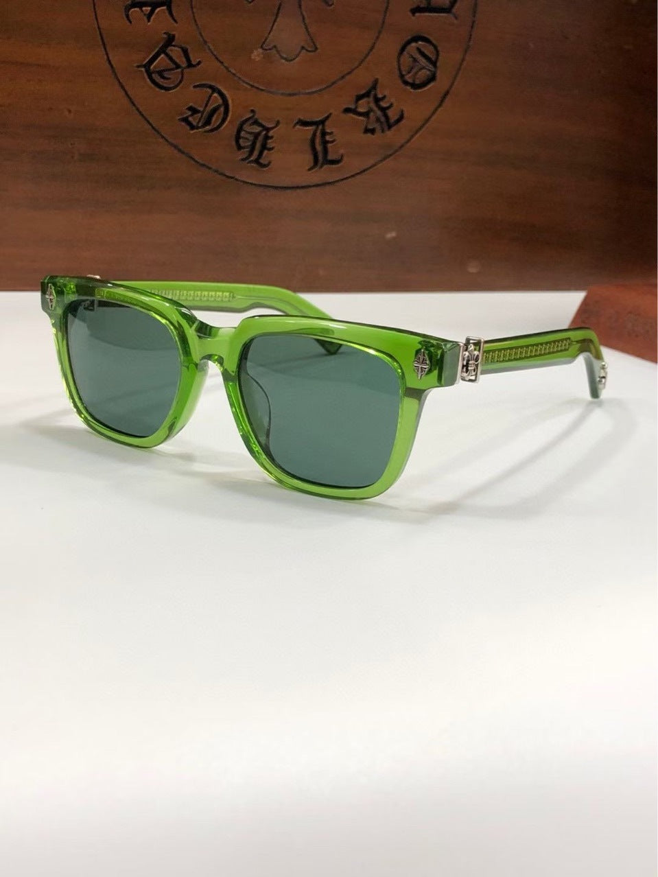 Chrome Hearts Retro Scout Cross  Artistic Sunglasses