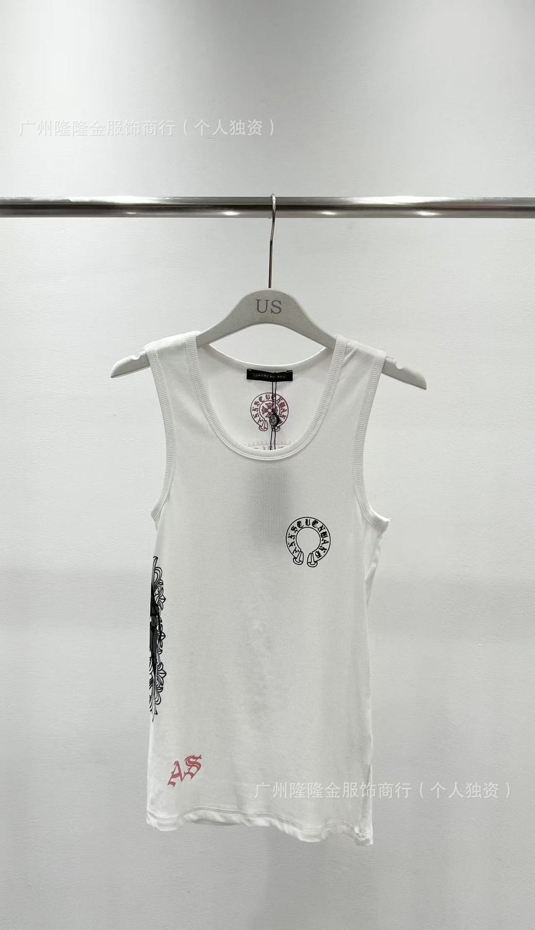Chrome Hearts Spicy Ribbed Slim Fit Tank Top