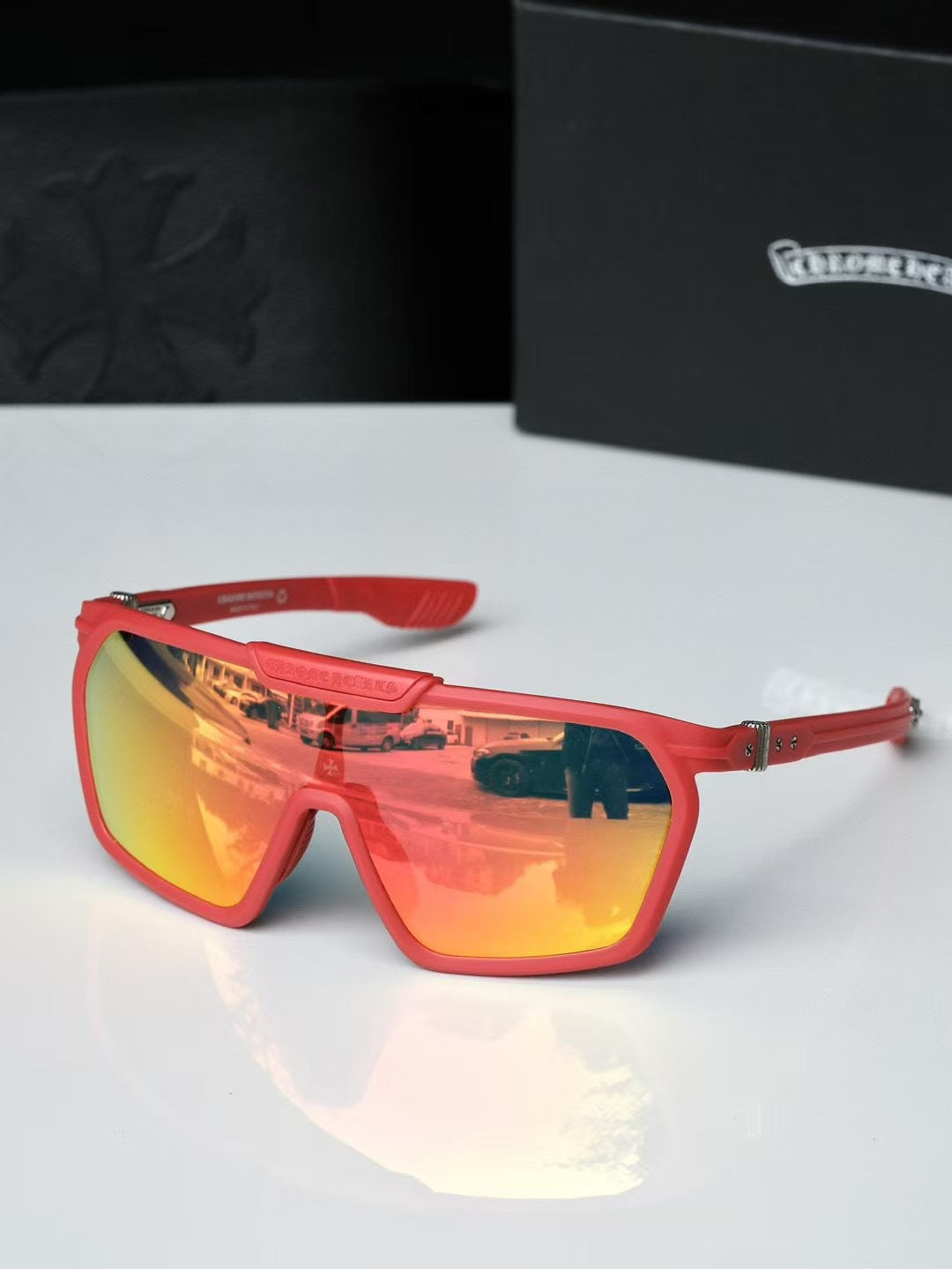Chrome Hearts sports cycling goggles