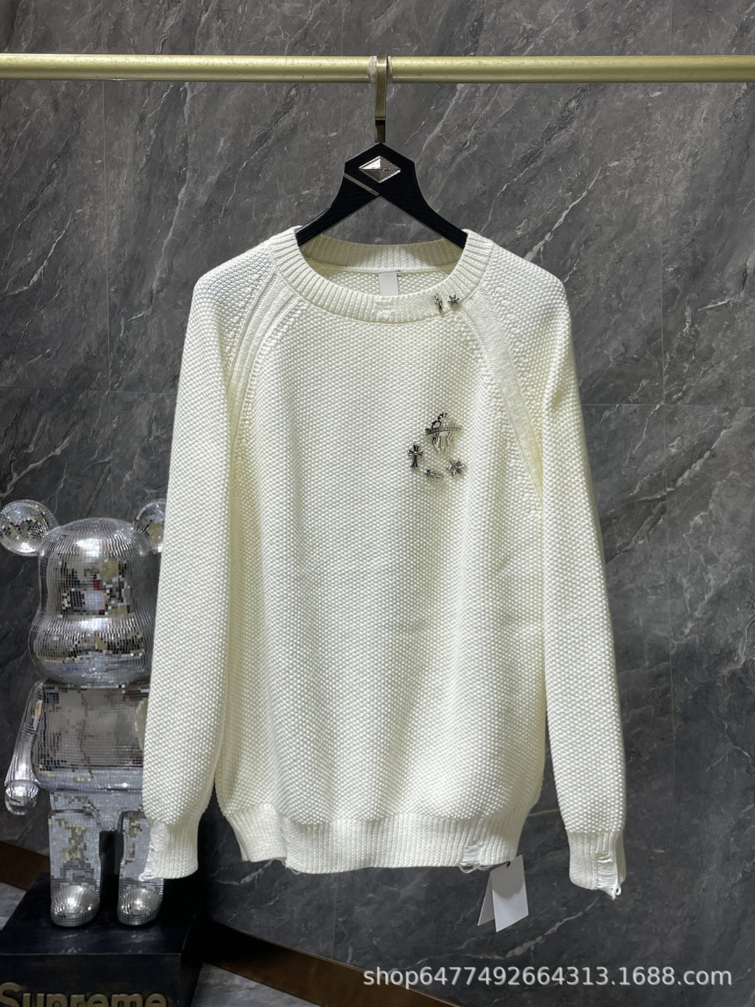 hrome Hearts knitted cardigan and sweater jackets.