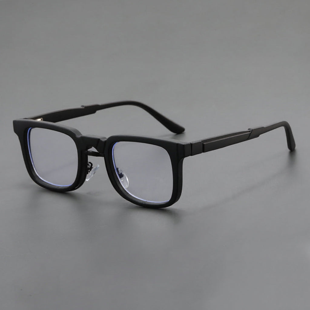 Modern square large-face polarized glasses
