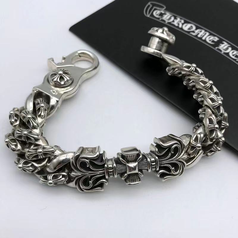 chrome hearts domineering bracelet hip-hop personality men's cross bracelet