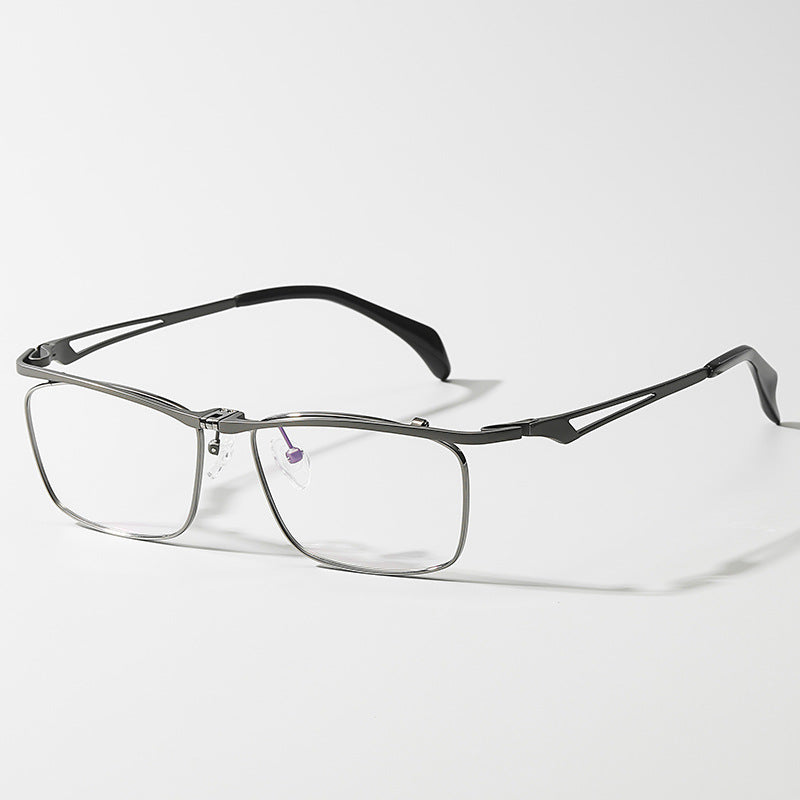 Flip-Up Business Full-Rim Eyeglasses Frame
