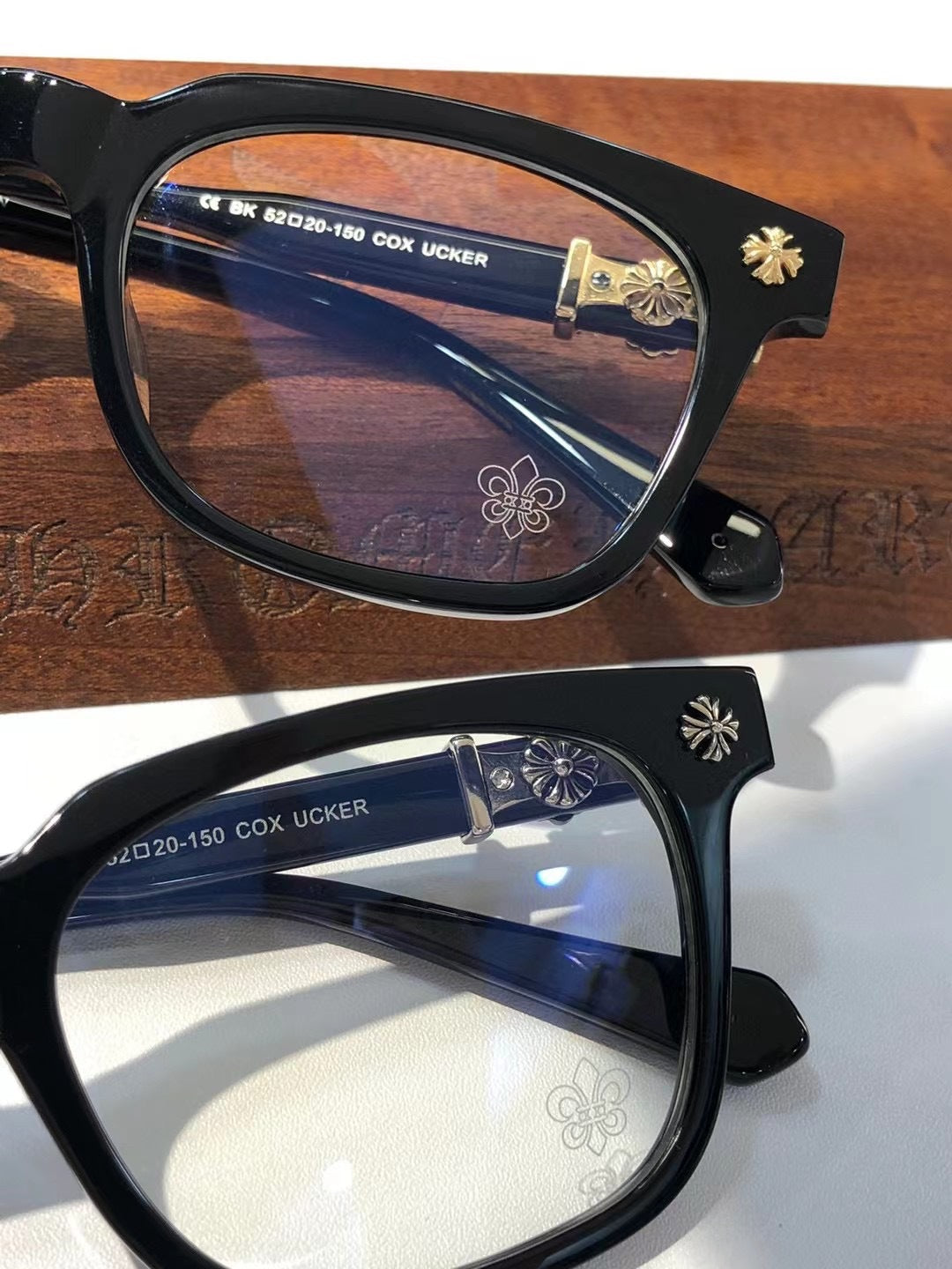 Chrome Hearts classic large frame simple glasses frame
