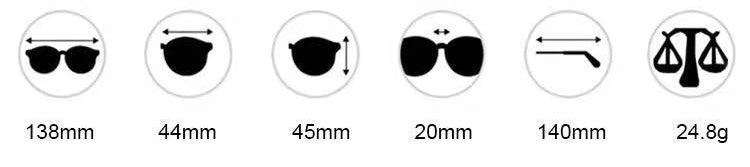 Thick-rimmed round transparent glasses