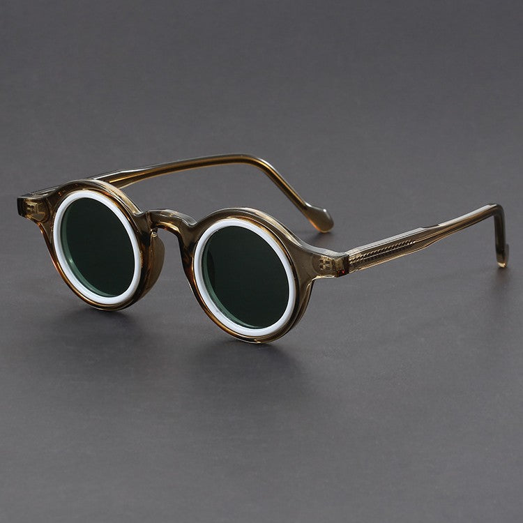Retro mini small round sunglasses