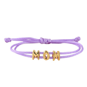 DIY Bubble Letter Bracelet