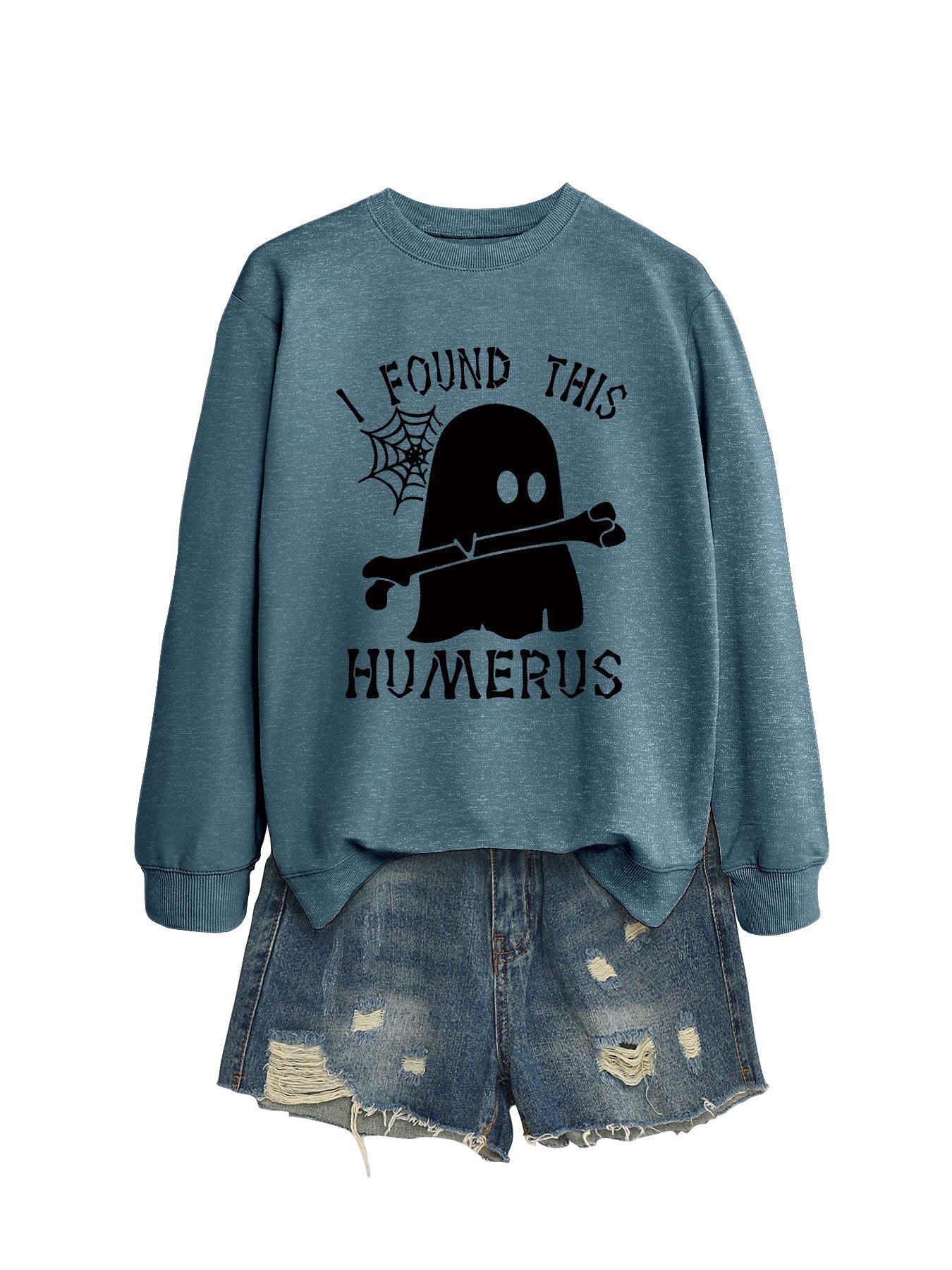 I FOUND THIS HUMERUS round neck sweatshirt