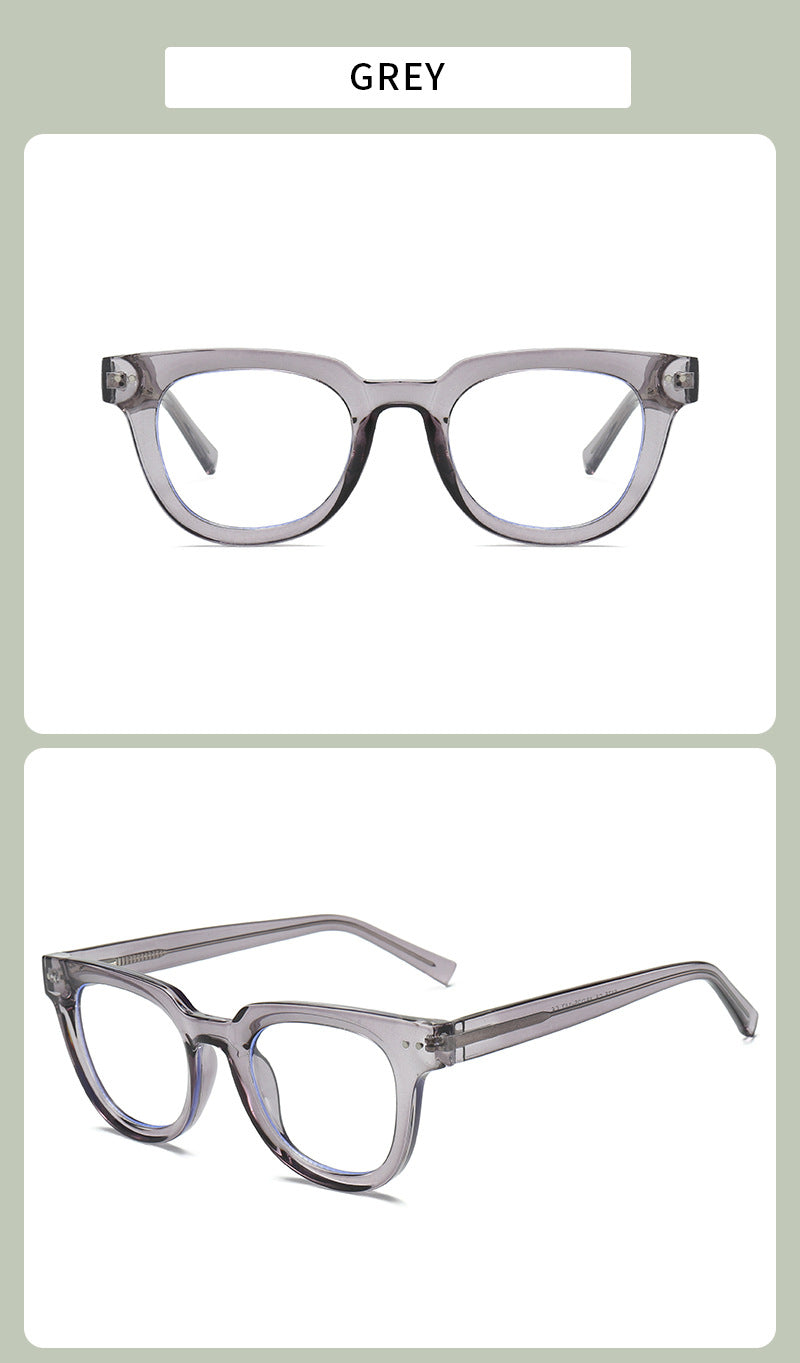 Classic Retro Thick-Frame TR90 Glasses