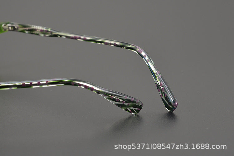 Retro Square Large Frame Glasses